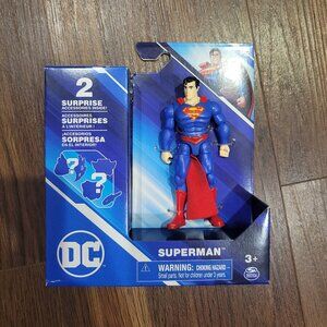 DC Superman Action Figure with 2 Surprise Accessories Inside